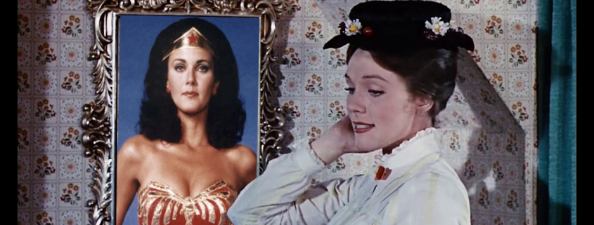 Mary Poppins finds her inner Wonder Woman